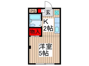 寺山マンションの物件間取画像